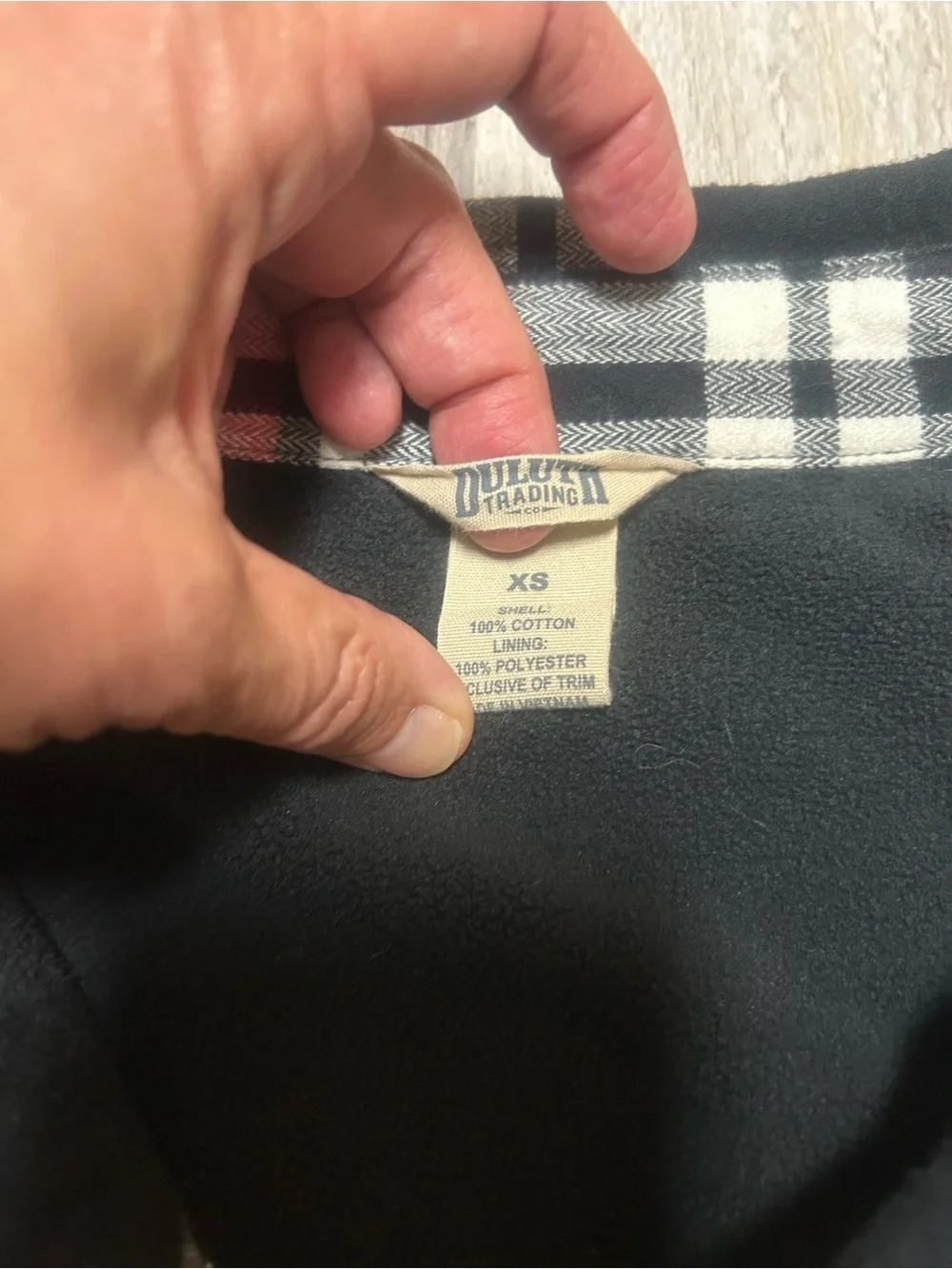 Women’s Duluth Trading Co. Insulated Shirt Jacket Plaid Size XS